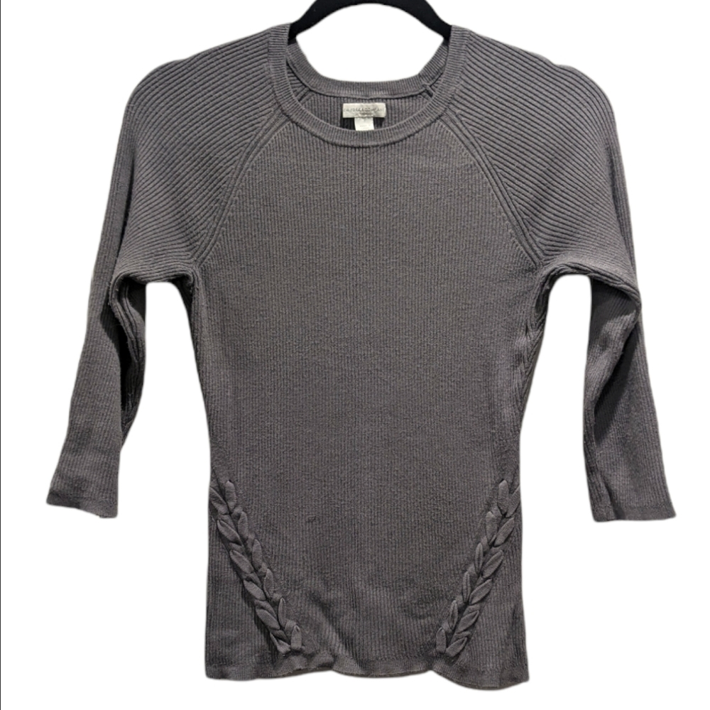 NY&Co Fitted Ribbed Sweater